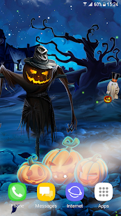 Spooky Halloween Live Wallpape Screenshot