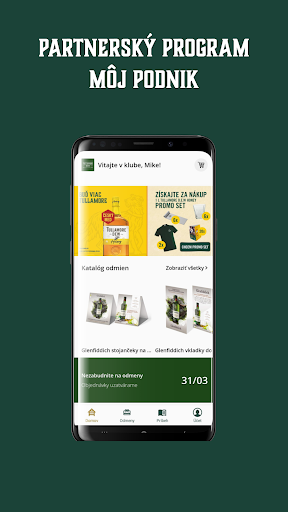 Android application Môj podnik screenshort