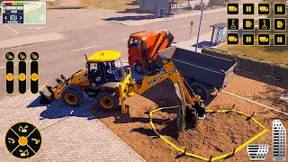 JCB Game: Snow Construction 3D - Screenshot 1