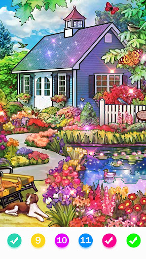 Color by Number - Happy Paint Screen 3