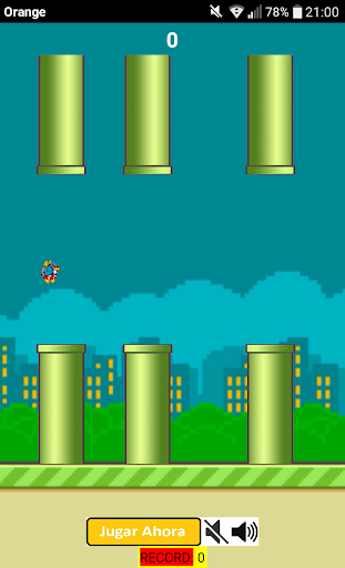 Android application Flappy Jetpack screenshort