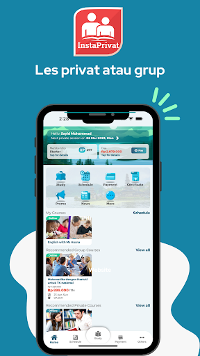 Android application InstaPrivat - Bimbel TK SD SMP screenshort