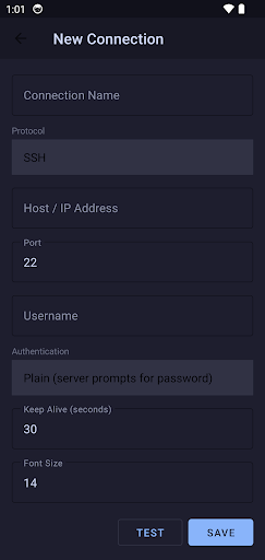 App screenshot