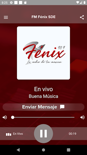 Android application Fm Fénix Sde screenshort