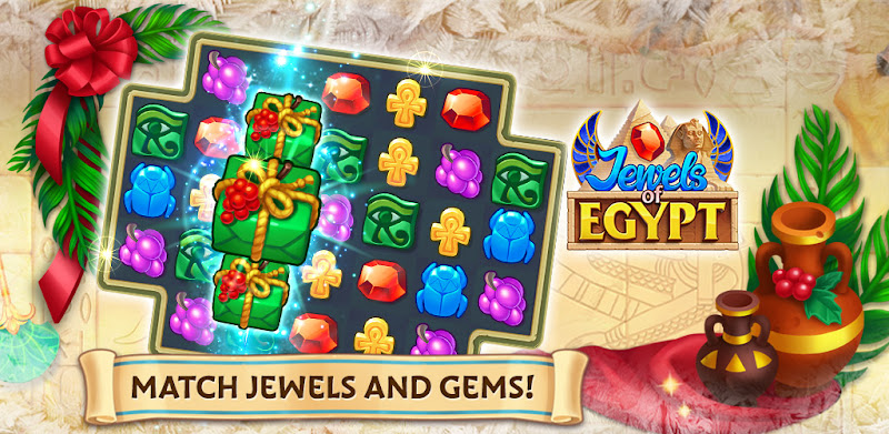 Jewels of Egypt: 3 в ряд