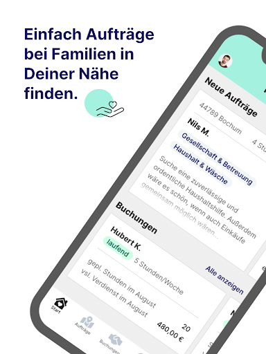 Android application Pflegix screenshort