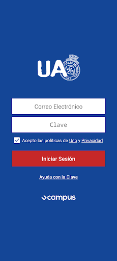 Android application Ucampus UAntofagasta screenshort