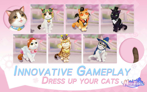Meowtopia-Cat-themed decoration match 3 game  screenshots 5