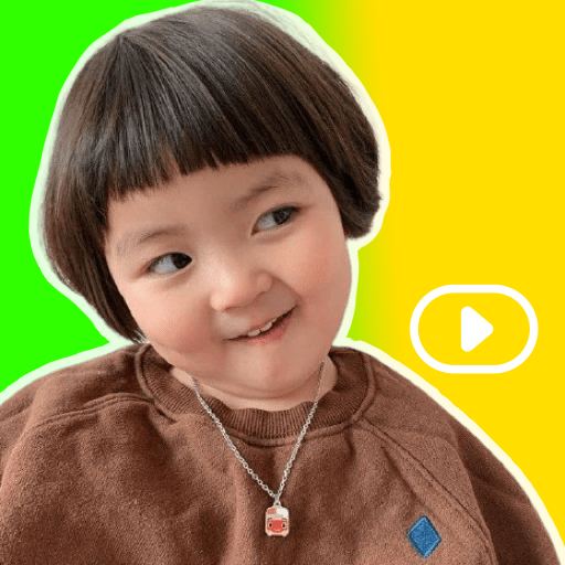 Jinmiran Stickers Animated W