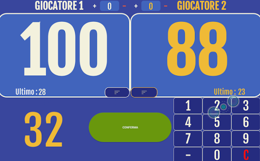 ScoreBoard Screen 3