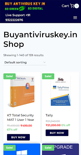 Online Software Store Screen 2