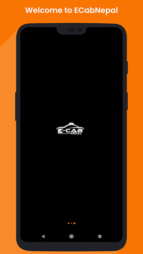 Android application ECab Partner screenshort