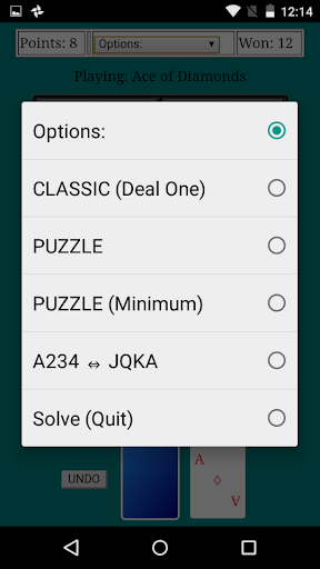 Quadoku Solitaire Screen 3