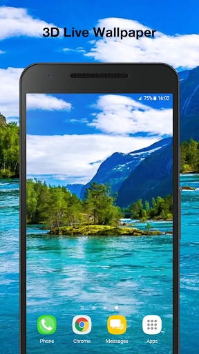 Android application Lake Live Wallpaper Pro screenshort