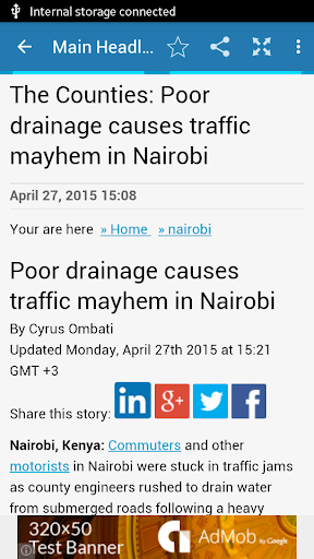 Kenya News Screen 3