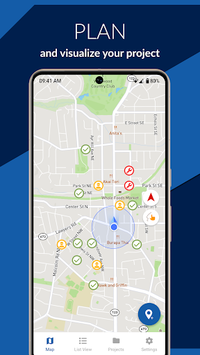 Android application StreetlightOps for Nashville screenshort