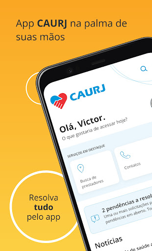 Android application CAURJ screenshort