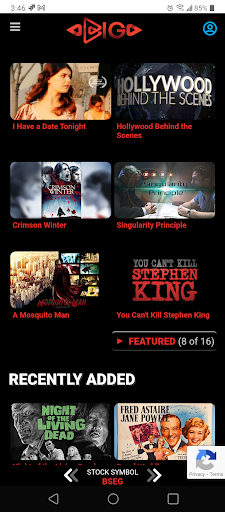 Big Stream Entertainment Screen 2