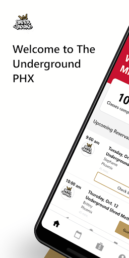 Android application The Underground PHX screenshort