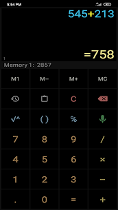 Multi-Screen Voice Calculator Pro MOD APK 1.4.35 (Paid Unlocked) 4