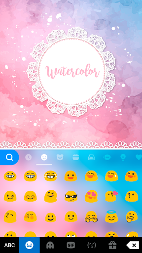 Pastel Color Keyboard Screen 2