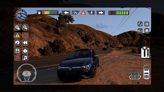 Extreme Drift Golf GTI Driving