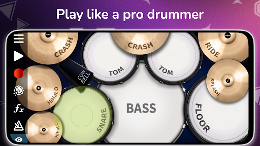 Drum Solo Studio: drums set - Music & Audio - apps