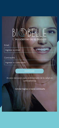 Android application Academia de la Belleza screenshort