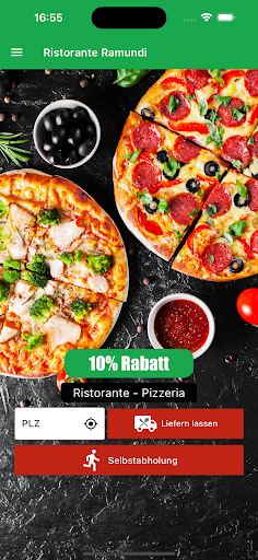Android application Ristorante Ramundi screenshort