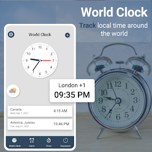 World Clock Smart Alarm App Unknown