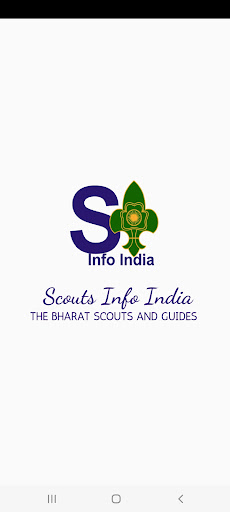 Android application Scouts Info India screenshort