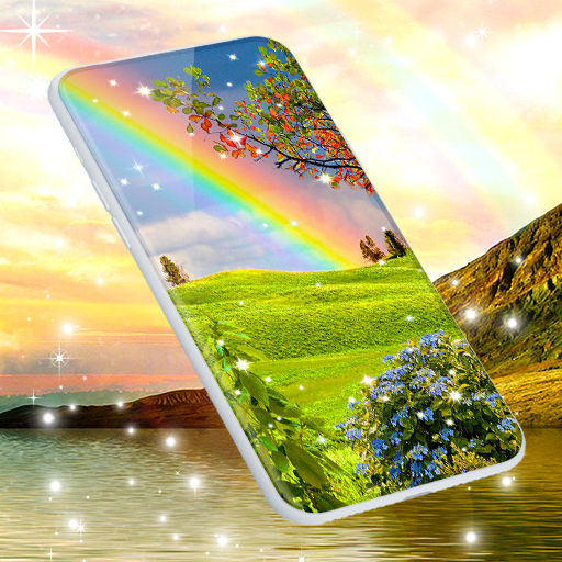 Rainbow Nature Live Wallpaper logo