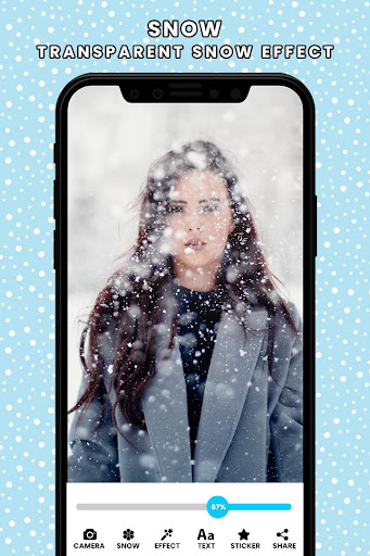 Christmas Snow Photo Editor Screen 2