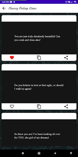 Flirty Texts Screen 3
