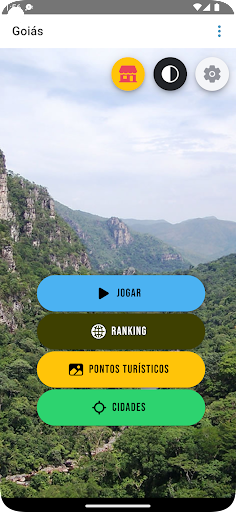 Android application Quiz Estado de Goiás screenshort
