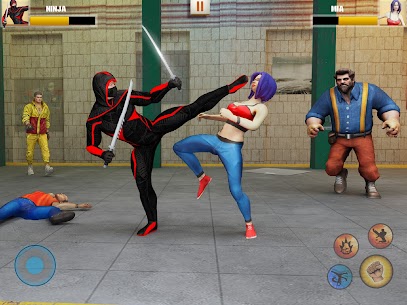 Ninja Superhero Fighting Mod Apk (Dumb Enemy/No Ads) 8