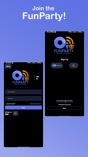 Android application Share Slate FunParty screenshort