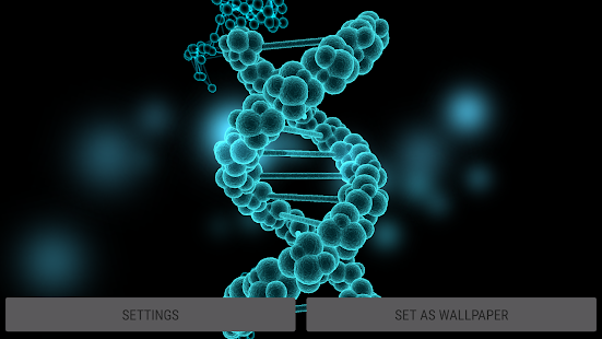 Blood Cells Particles 3D Parallax Live Wallpaper Screenshot