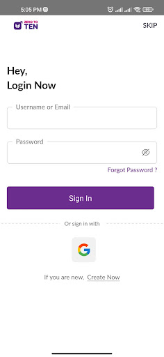 App preview
