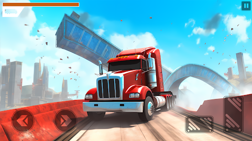 Monster Truck Stunt Derby Game Screen 2