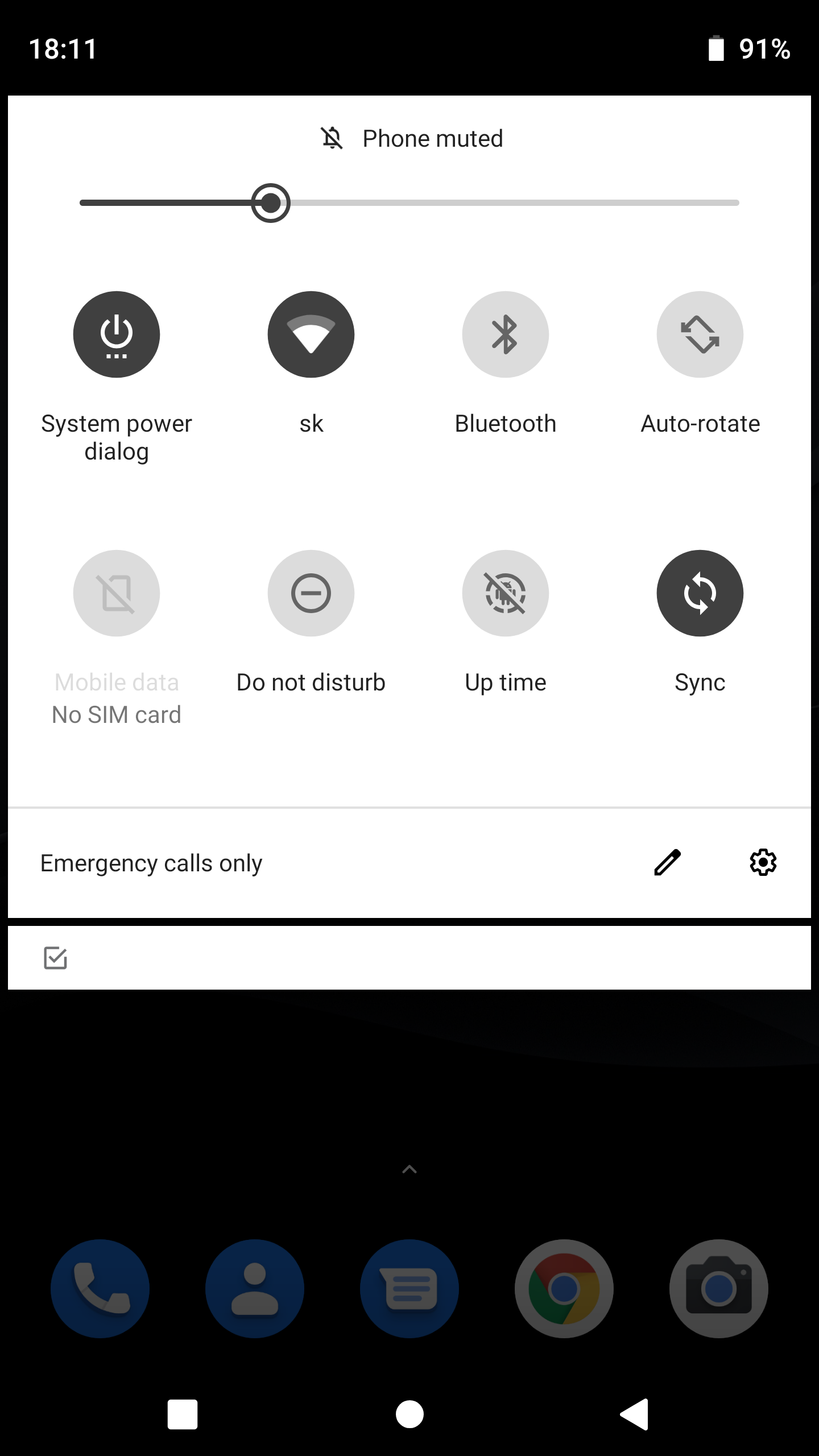 Android application [Substratum] minimaterial screenshort