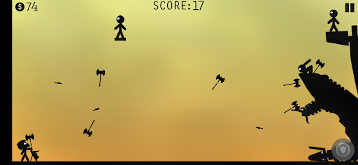 Stickman Fight - Knife Hit Screen 3
