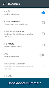 Calls Blacklist - Blockiert Screenshot