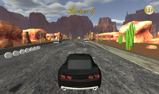 American Muscle Cars Traffic R Screenshot