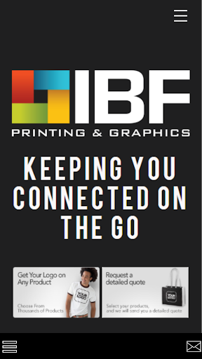Android application IBF PRINTING screenshort