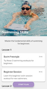 Screenshot 3 Clases de natación android