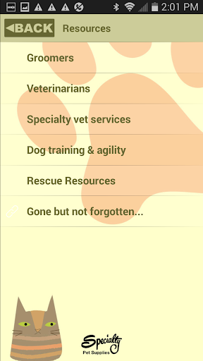 Specialty Pet Supplies Screen 3