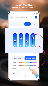 Captura 17 Volume Stylish Panel: Custom android