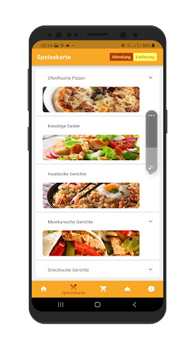 Pizza Service Schwabach Screen 2