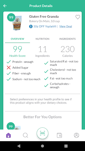 Screenshot of Live Well by myCountyMarket